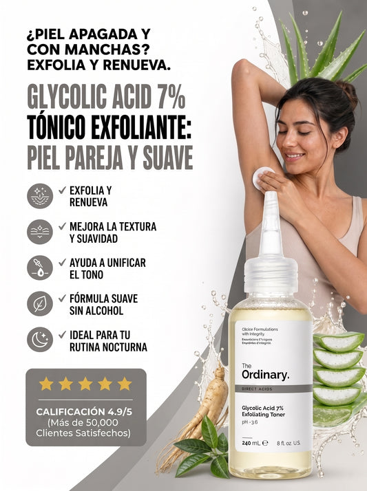 Acido Glycolico THE ORDINARY | 240 mL
